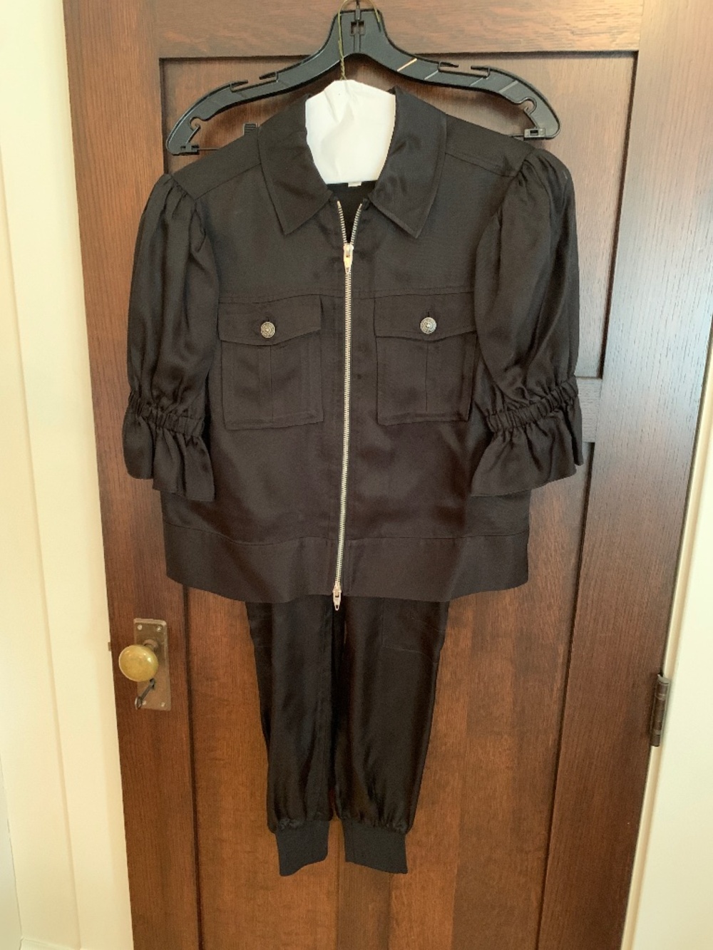 Cinq a Sept Raven Cargo Pants & Cinq a Sept Holly Jacket